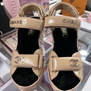 Like new Chanel stunning platform sandals